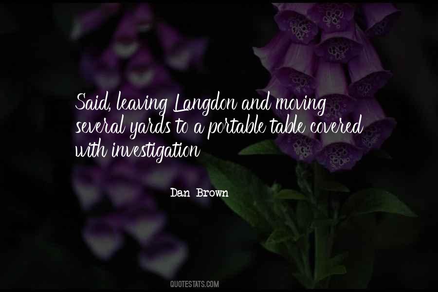 Quotes About Dan Brown #195030