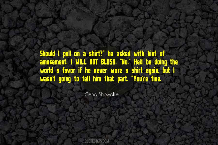 Self Amusement Quotes #70130