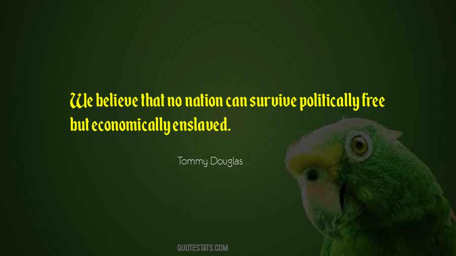 Quotes About Tommy Douglas #1540718