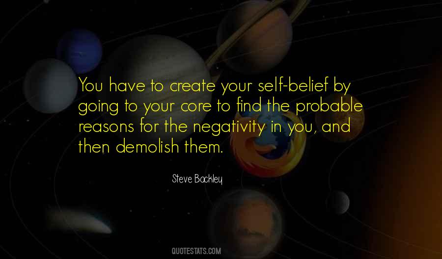 Self Belief Quotes #955559