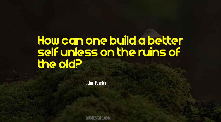 Self Build Quotes #1356853