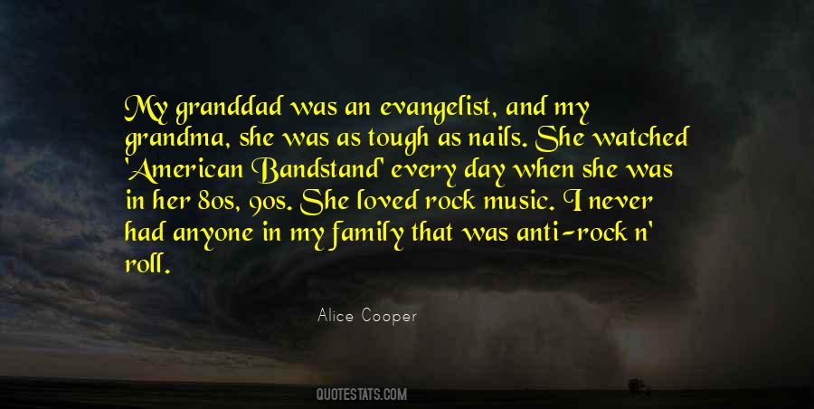 Quotes About Alice Cooper #453350
