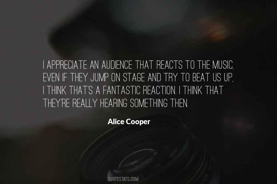 Quotes About Alice Cooper #490567