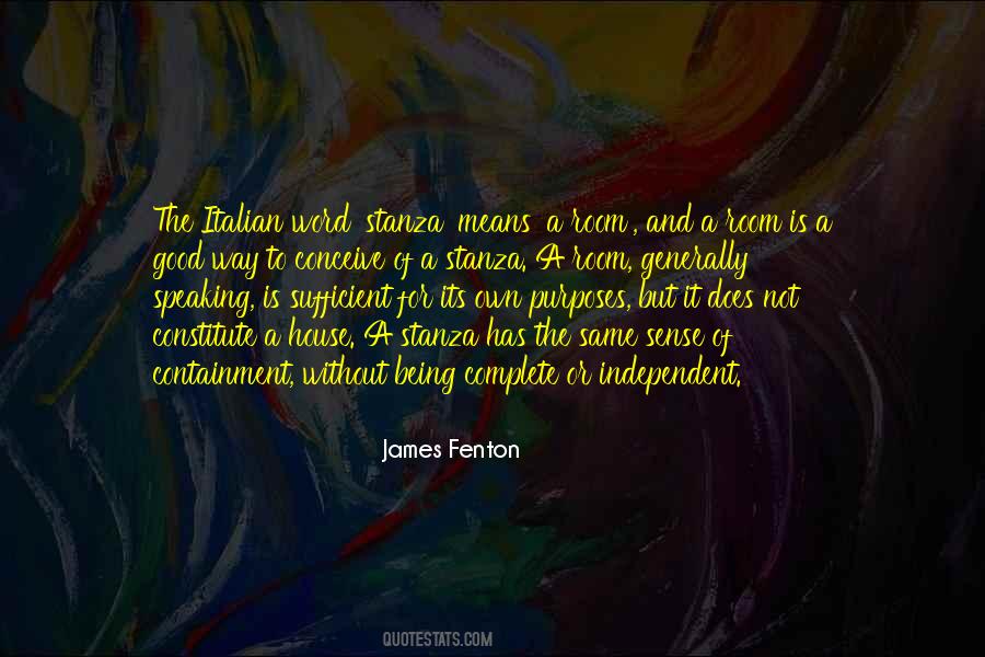 Self Containment Quotes #1150212