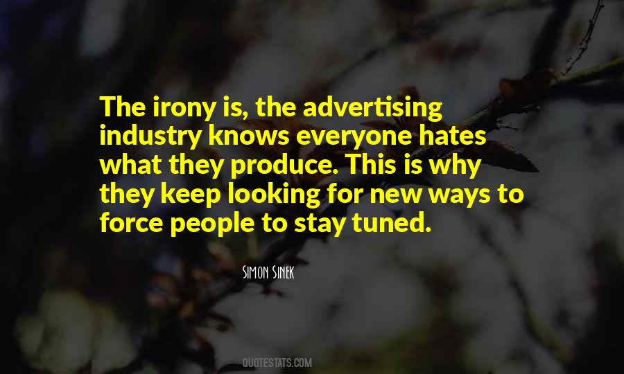 Quotes About Advertising Industry #1443197