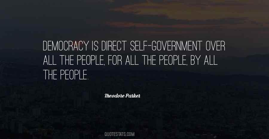 Self Government Quotes #1518863