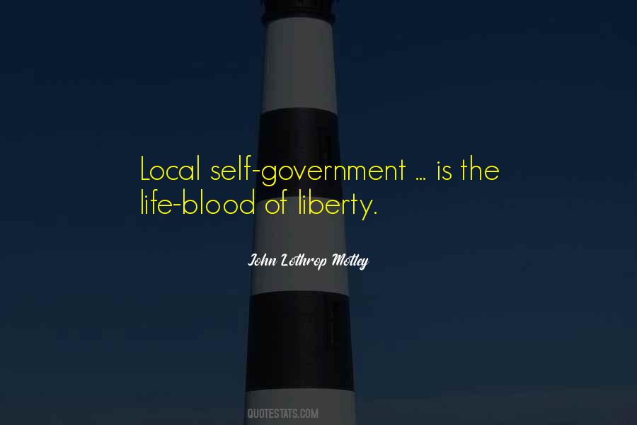 Self Government Quotes #1801016