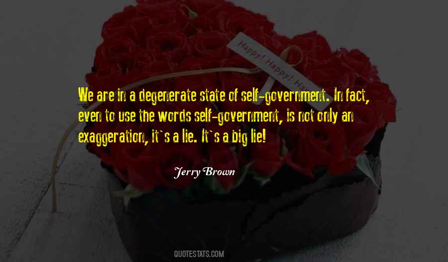 Self Government Quotes #260026