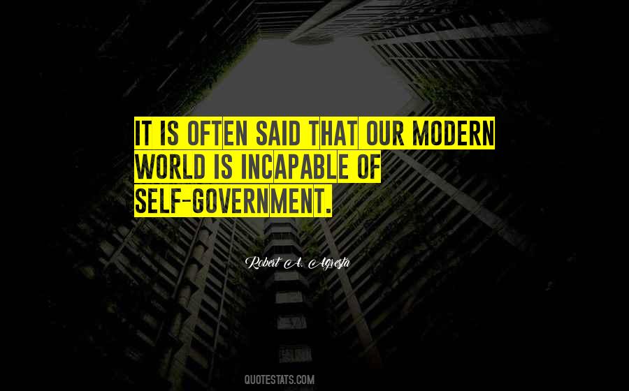 Self Government Quotes #684192