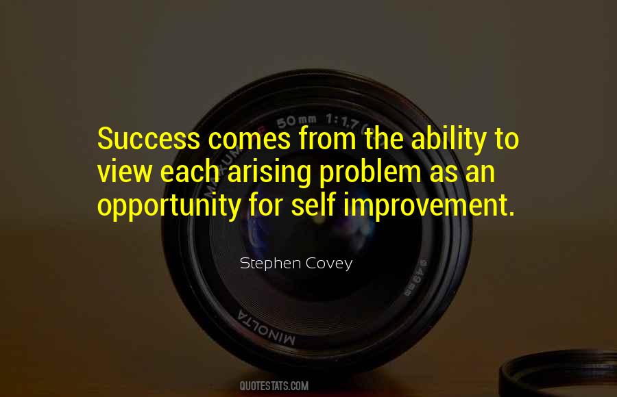 Self Improvement Success Quotes #529295