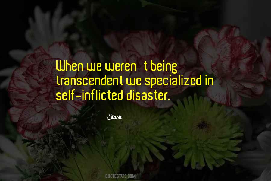Self Inflicted Quotes #941925
