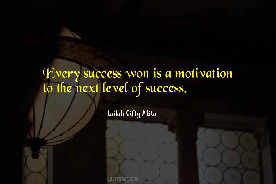 Self Motivation Success Quotes #18109
