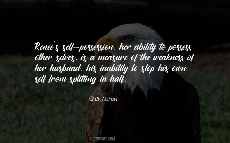 Self Possession Quotes #1845456