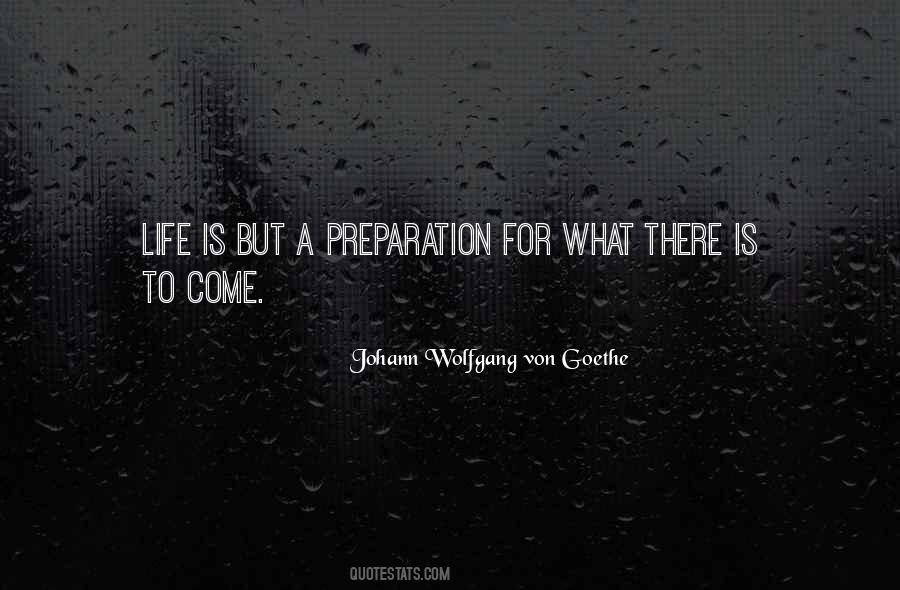 Self Preparation Quotes #74363