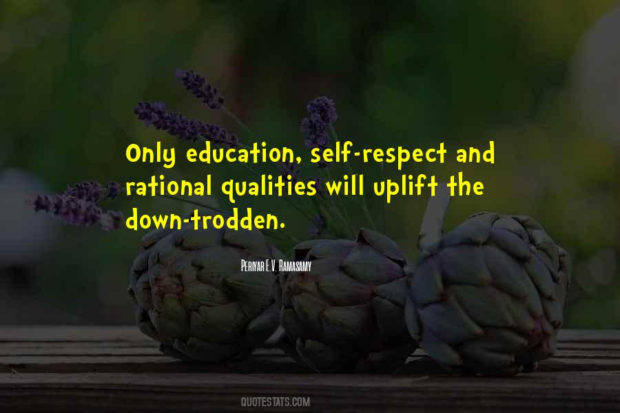 Self Qualities Quotes #1310169
