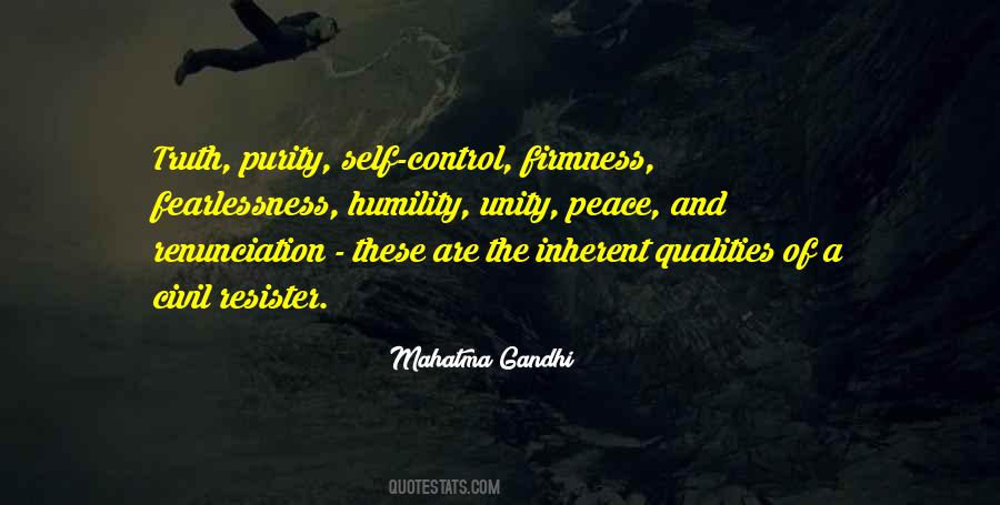 Self Qualities Quotes #289623
