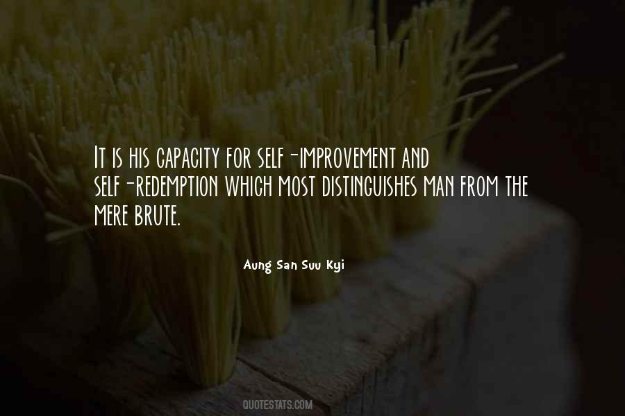 Self Redemption Quotes #1513935