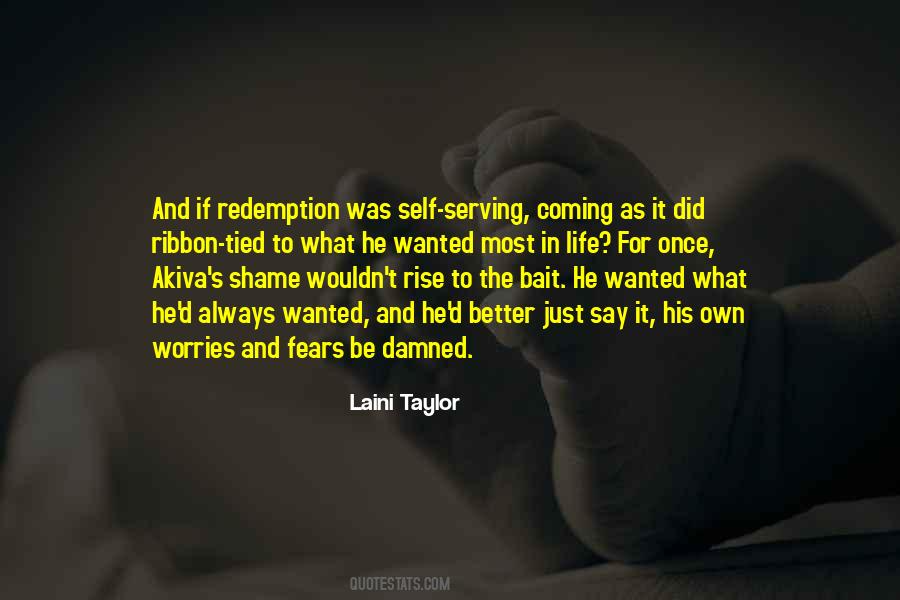 Self Redemption Quotes #17410