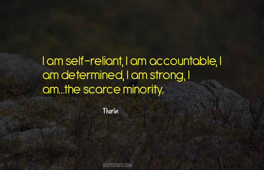 Self Reliant Quotes #731729