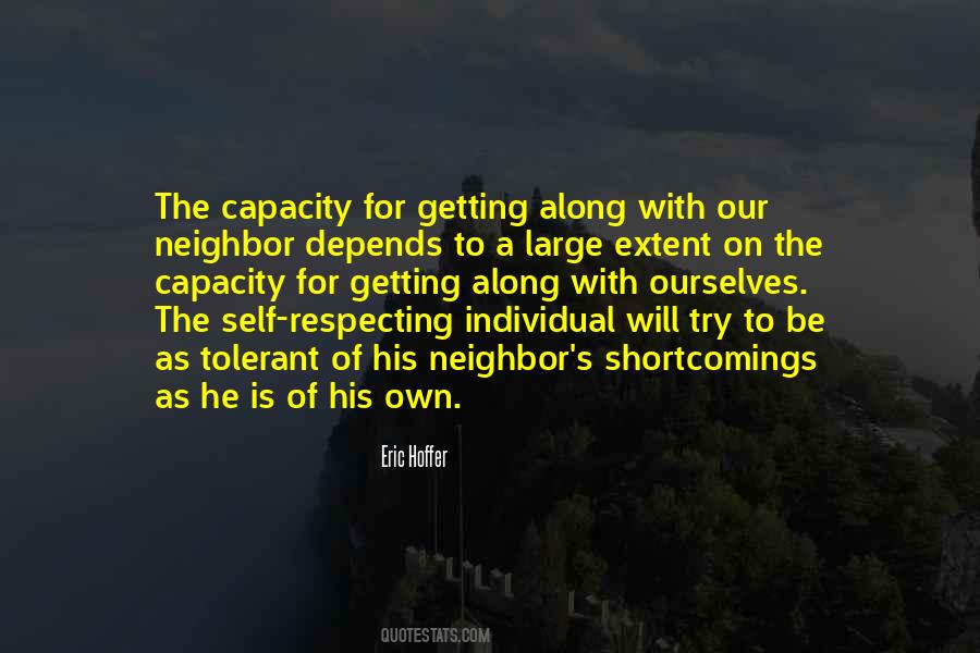 Self Respecting Quotes #200249