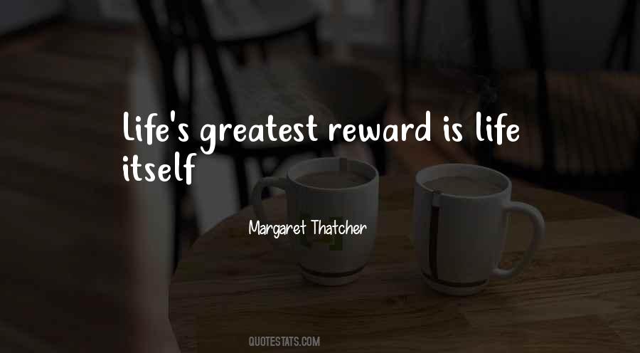 Self Reward Quotes #12802