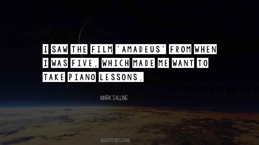 Quotes About Amadeus #272811