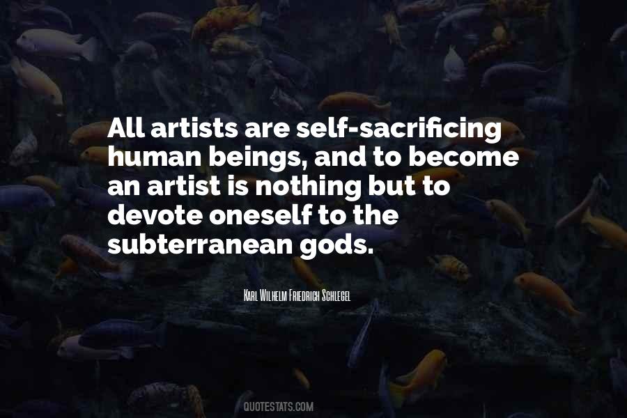 Self Sacrificing Quotes #95864