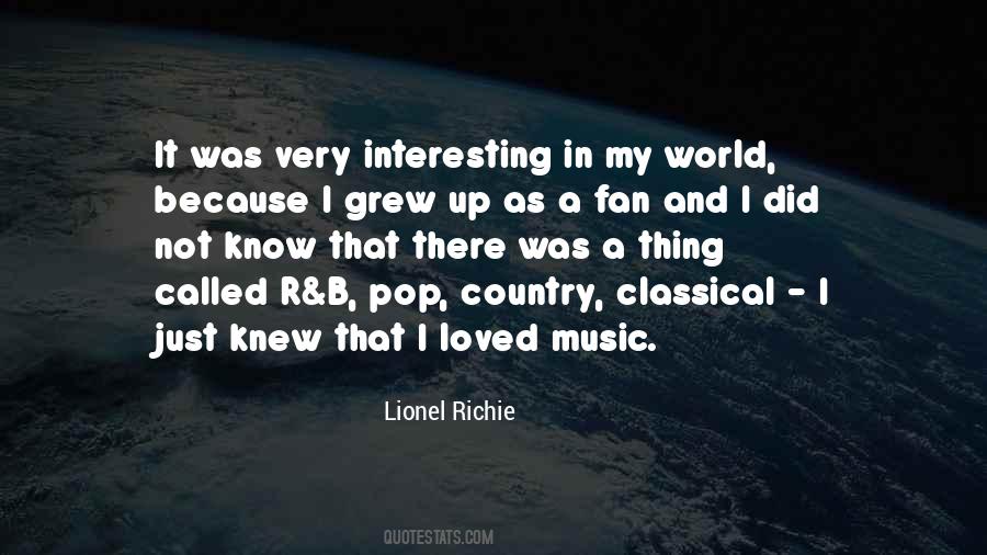 Quotes About Lionel Richie #1477407