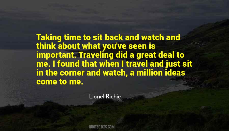 Quotes About Lionel Richie #853892