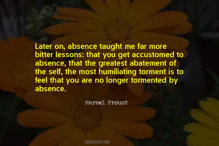 Self Torment Quotes #1172421