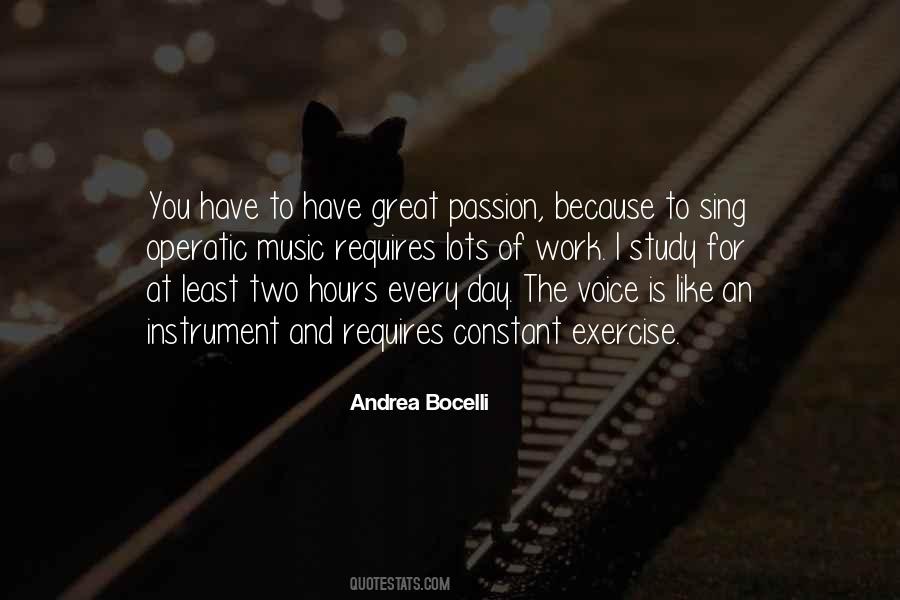 Quotes About Andrea Bocelli #1074397