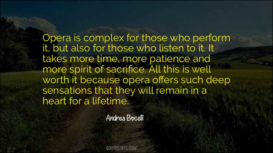 Quotes About Andrea Bocelli #1082842