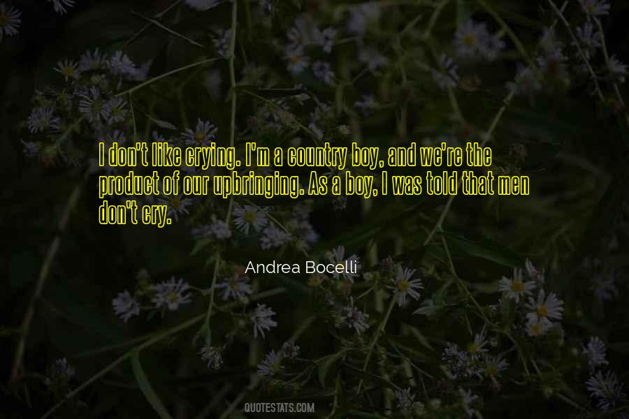 Quotes About Andrea Bocelli #1116858