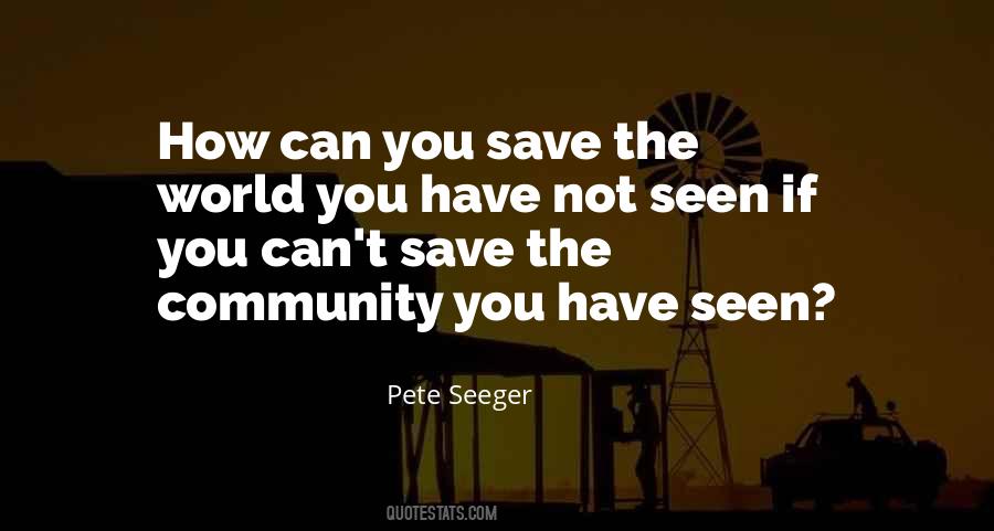 Quotes About Pete Seeger #139082
