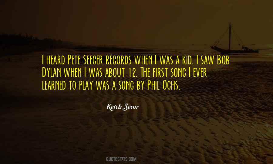 Quotes About Pete Seeger #227393