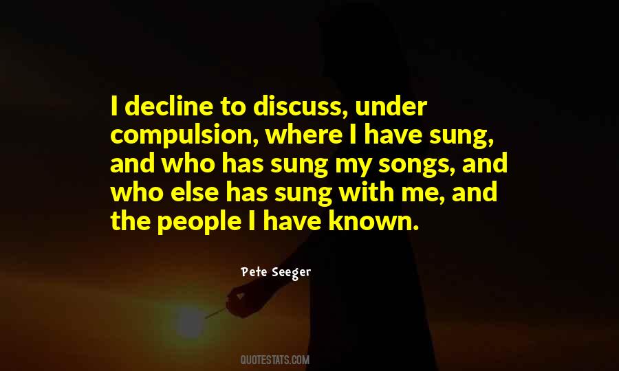 Quotes About Pete Seeger #593905