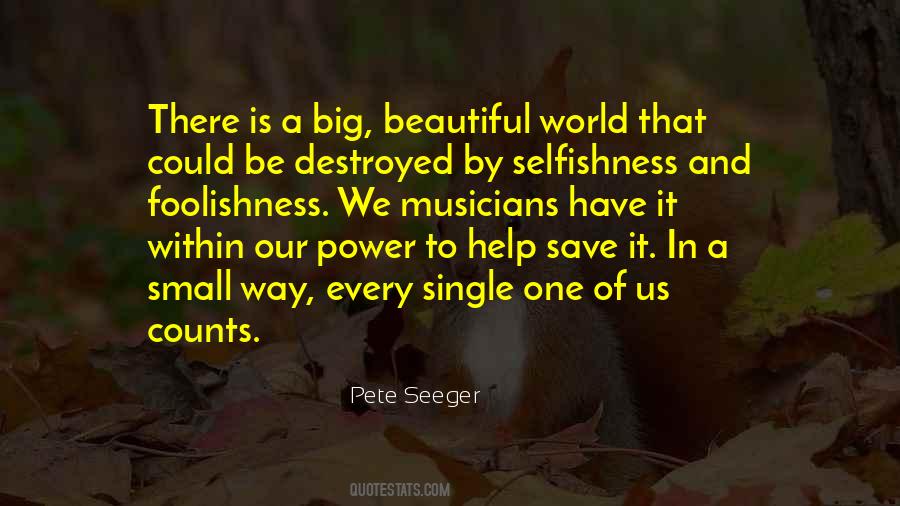 Quotes About Pete Seeger #76847