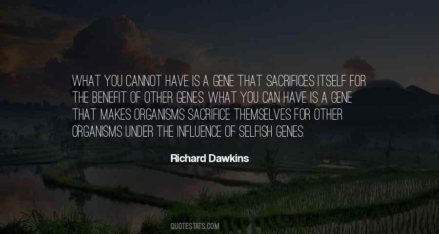 Selfish Gene Quotes #1107388