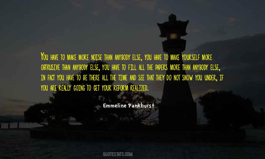 Quotes About Emmeline Pankhurst #127182