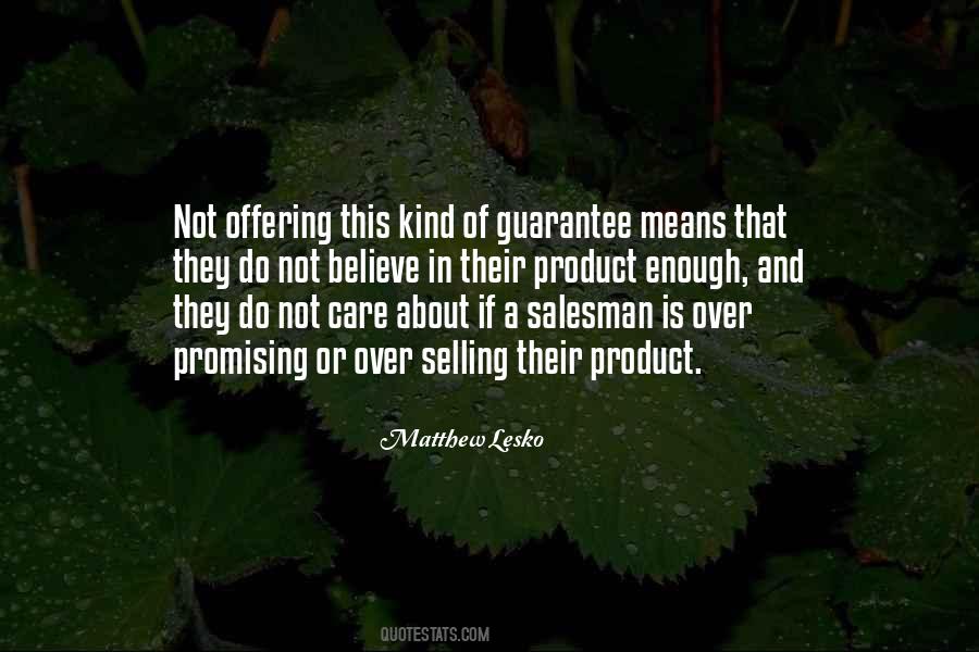 Selling Product Quotes #1324397