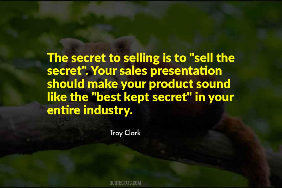 Selling Product Quotes #185032