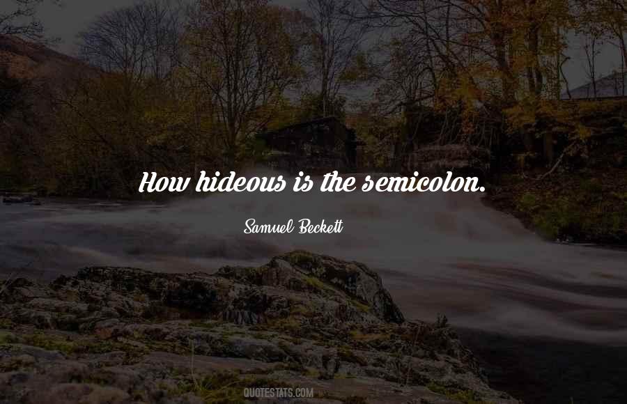 Semicolon Quotes #633409