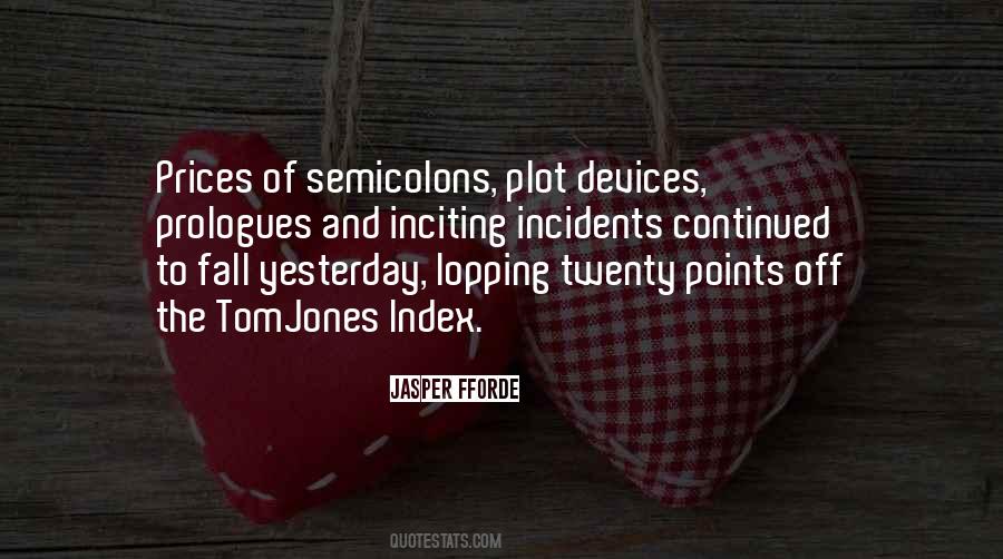 Semicolons And Quotes #1263603