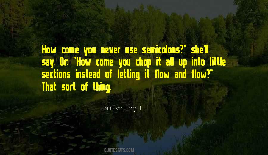 Semicolons And Quotes #1738030