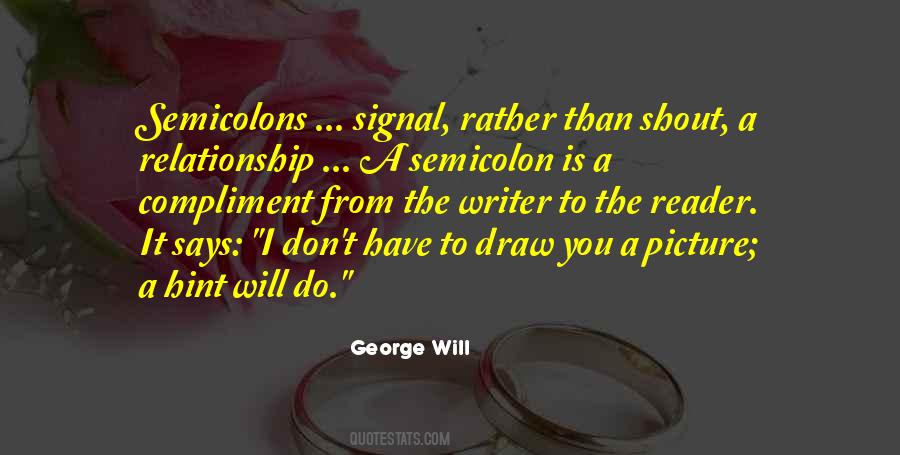 Semicolons And Quotes #37702