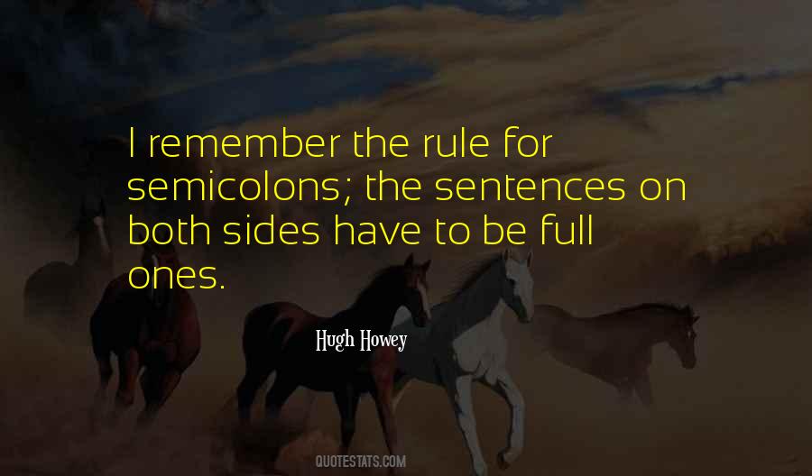 Semicolons And Quotes #738260