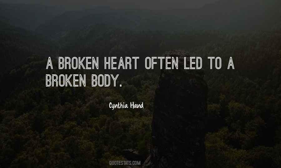 Quotes About A Broken Body #355173