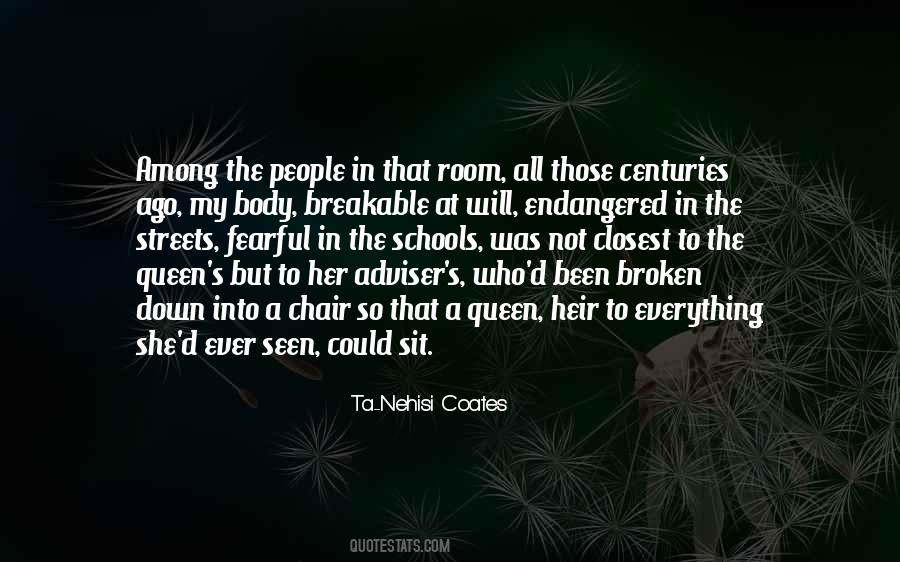 Quotes About A Broken Body #509703