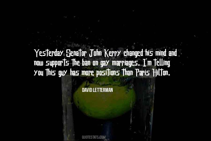 Senator John Kerry Quotes #1646437