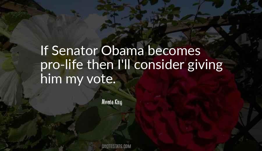 Senator Obama Quotes #1188424